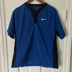 Nike Women’s Medium Softball Batting Jacket Royal Black New With Tags B5